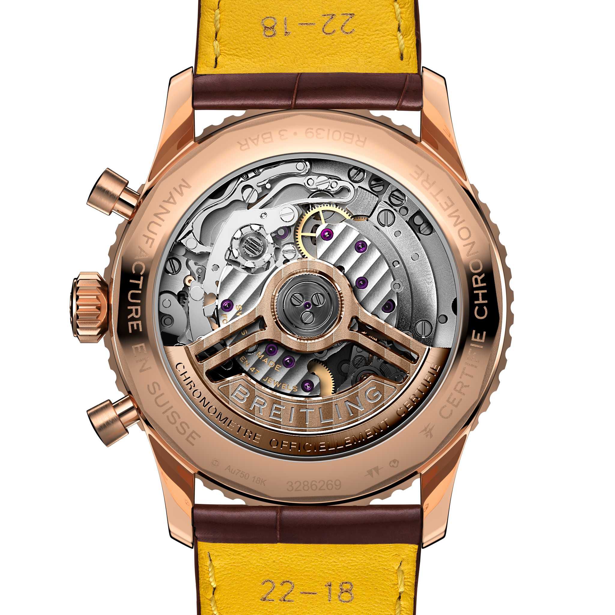 Navitimer B01 Automatic Chronograph 41 mm Red Gold Breitling